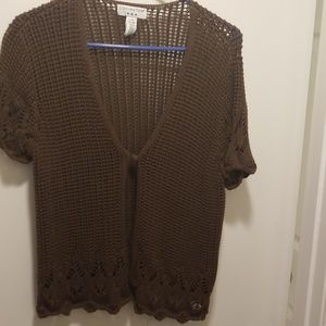 3/$12 Brown cardigan